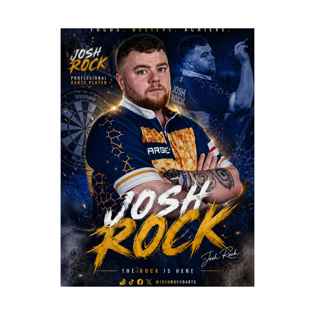 Josh Rock Matte Vertical Poster