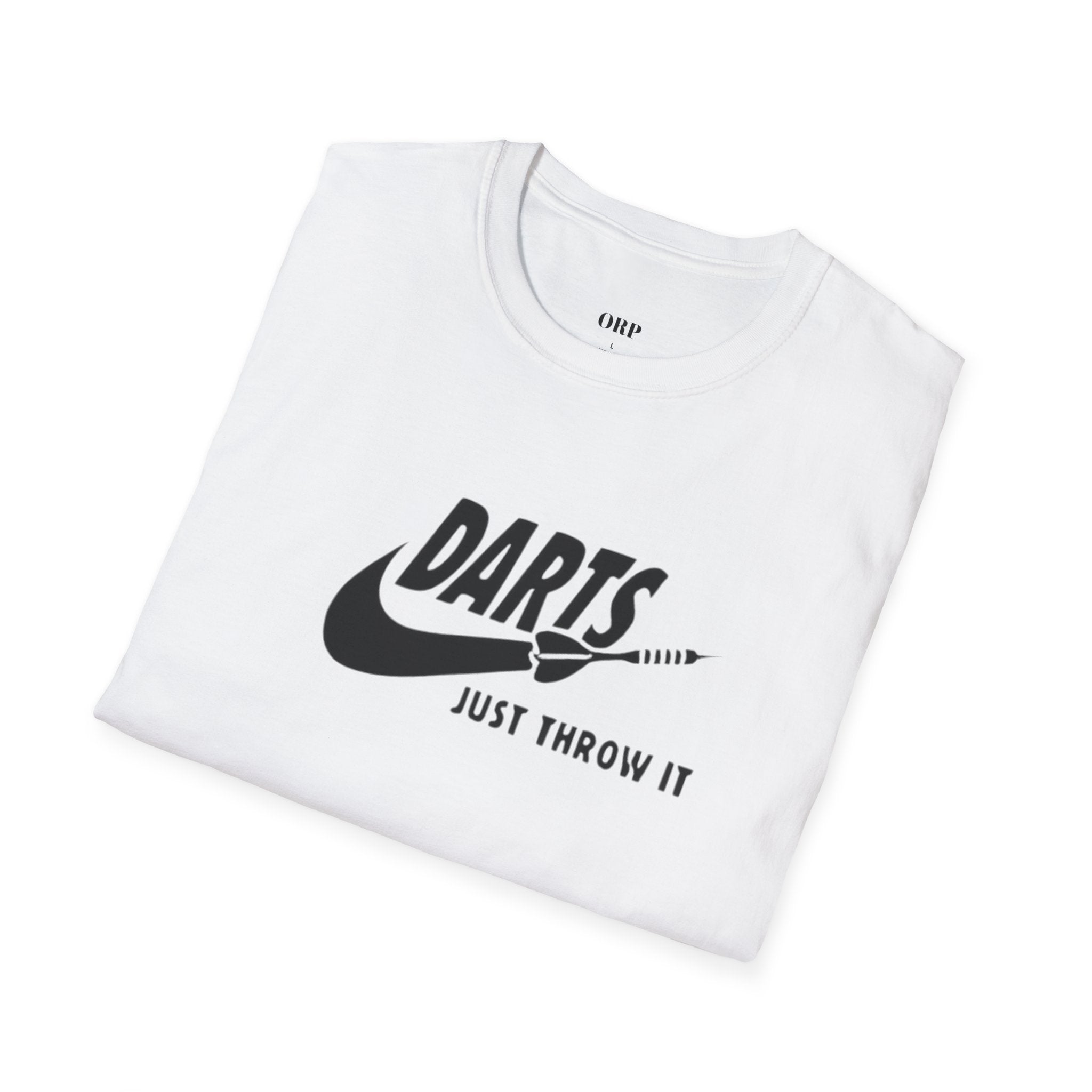 Darts Just Throw It Unisex Softstyle T-Shirt