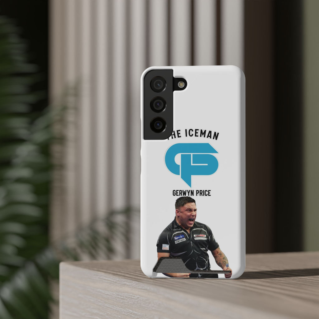 Gerwyn Price The Iceman Phone Case with Card Holder
