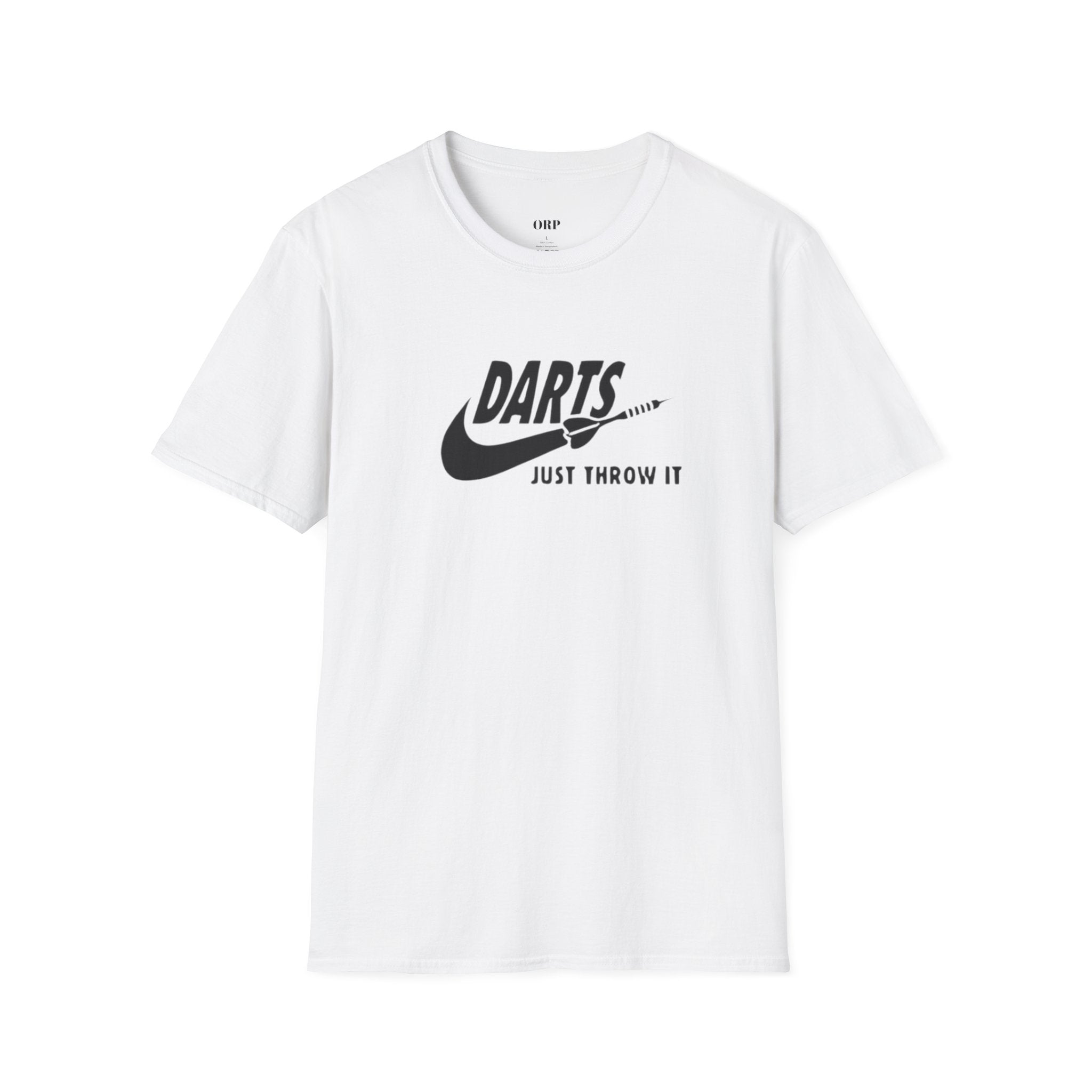 Darts Just Throw It Unisex Softstyle T-Shirt