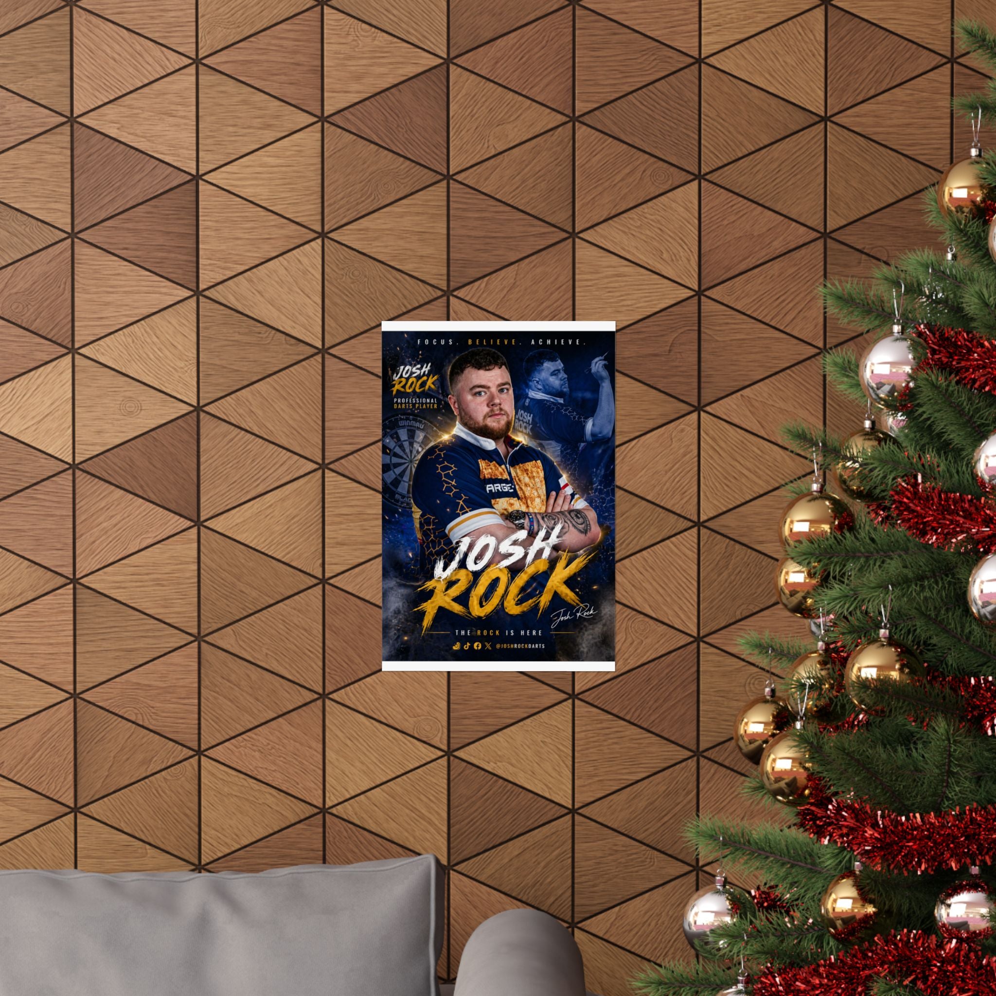 Josh Rock Matte Vertical Poster