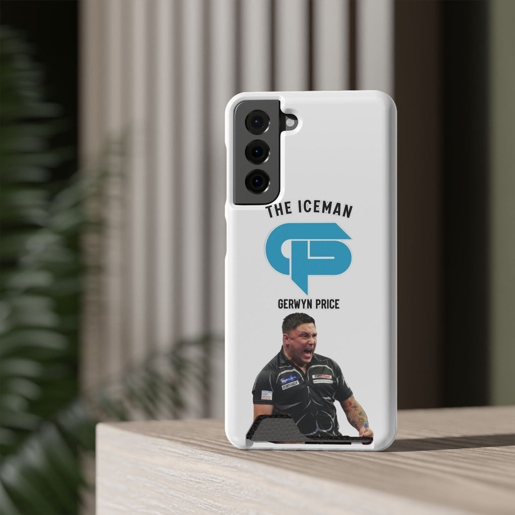 Gerwyn Price The Iceman Phone Case with Card Holder