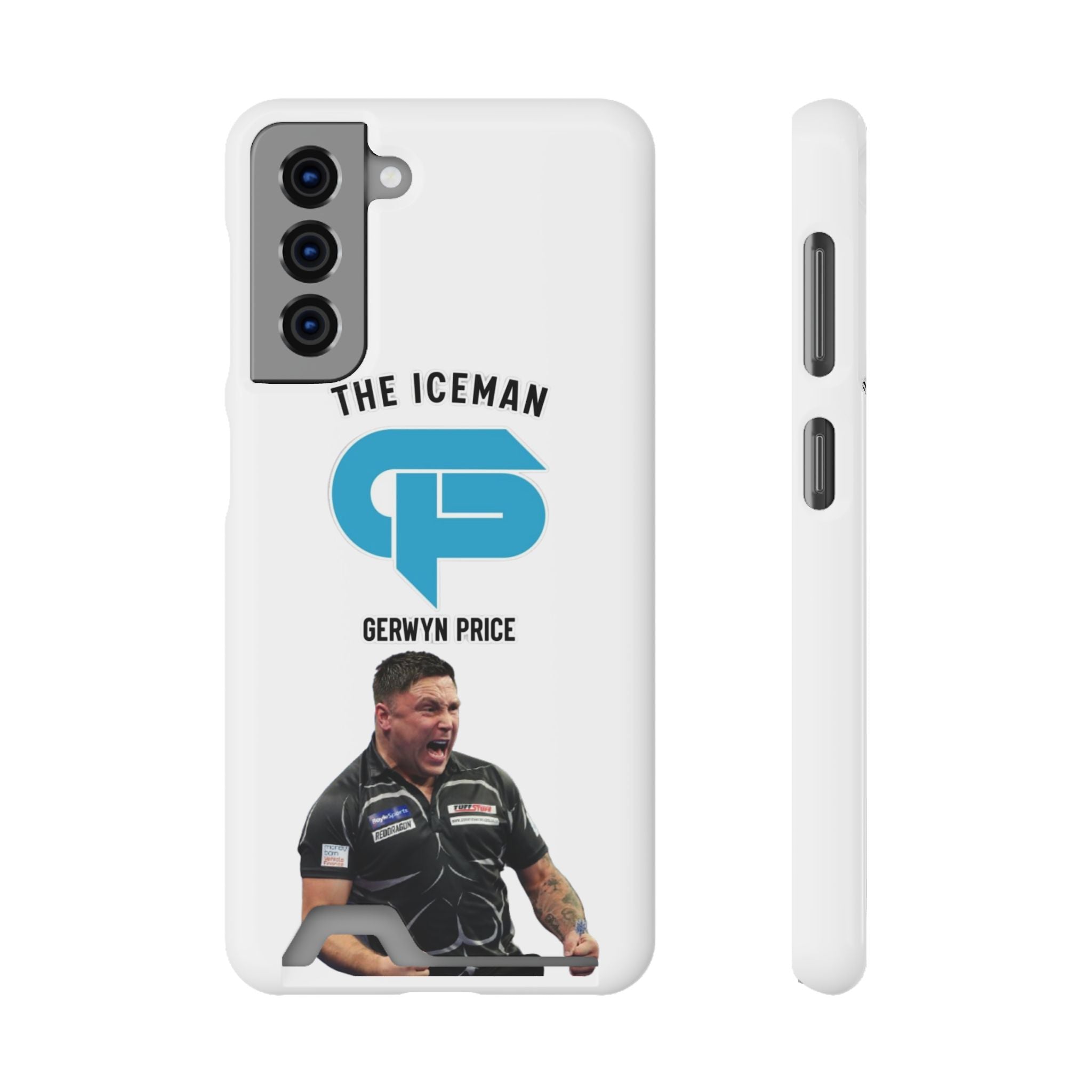 Gerwyn Price The Iceman Phone Case with Card Holder