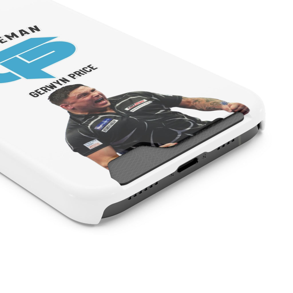 Gerwyn Price The Iceman Phone Case with Card Holder