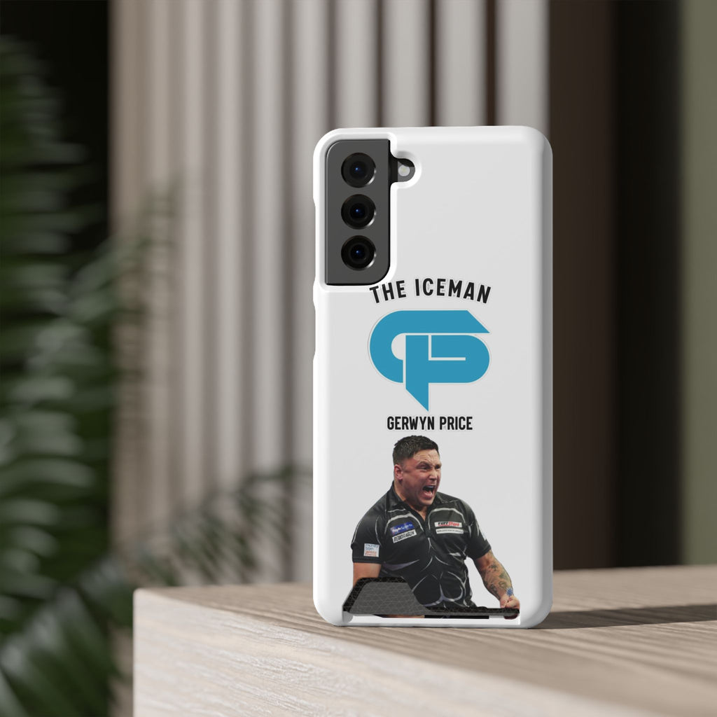 Gerwyn Price The Iceman Phone Case with Card Holder