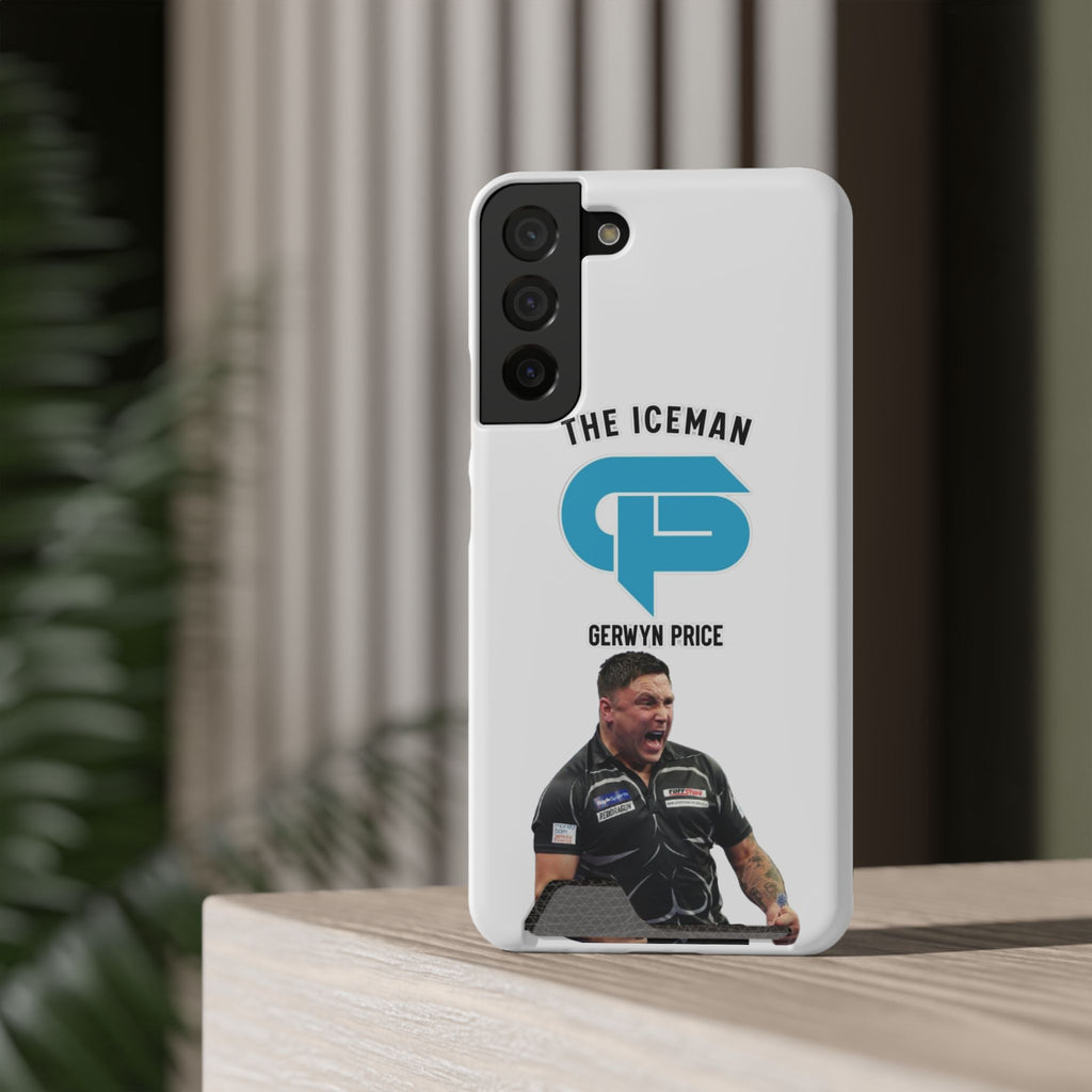 Gerwyn Price The Iceman Phone Case with Card Holder
