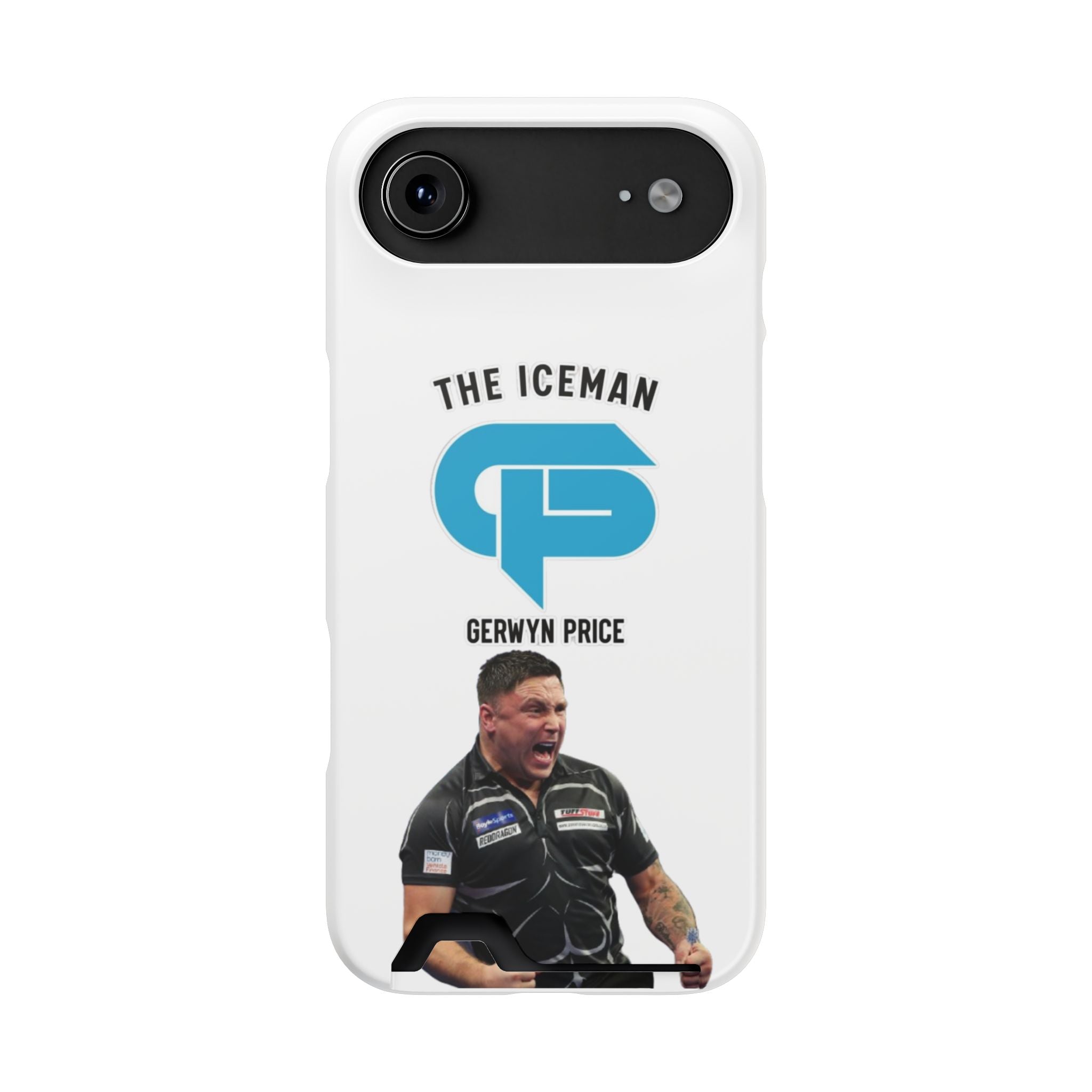 Gerwyn Price The Iceman Phone Case with Card Holder