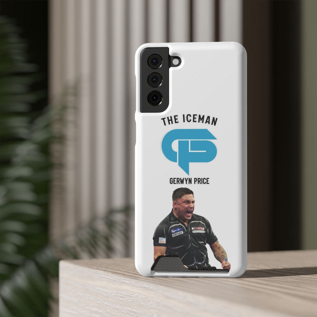 Gerwyn Price The Iceman Phone Case with Card Holder