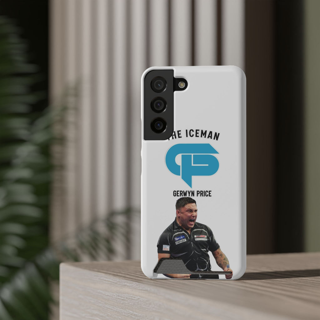 Gerwyn Price The Iceman Phone Case with Card Holder
