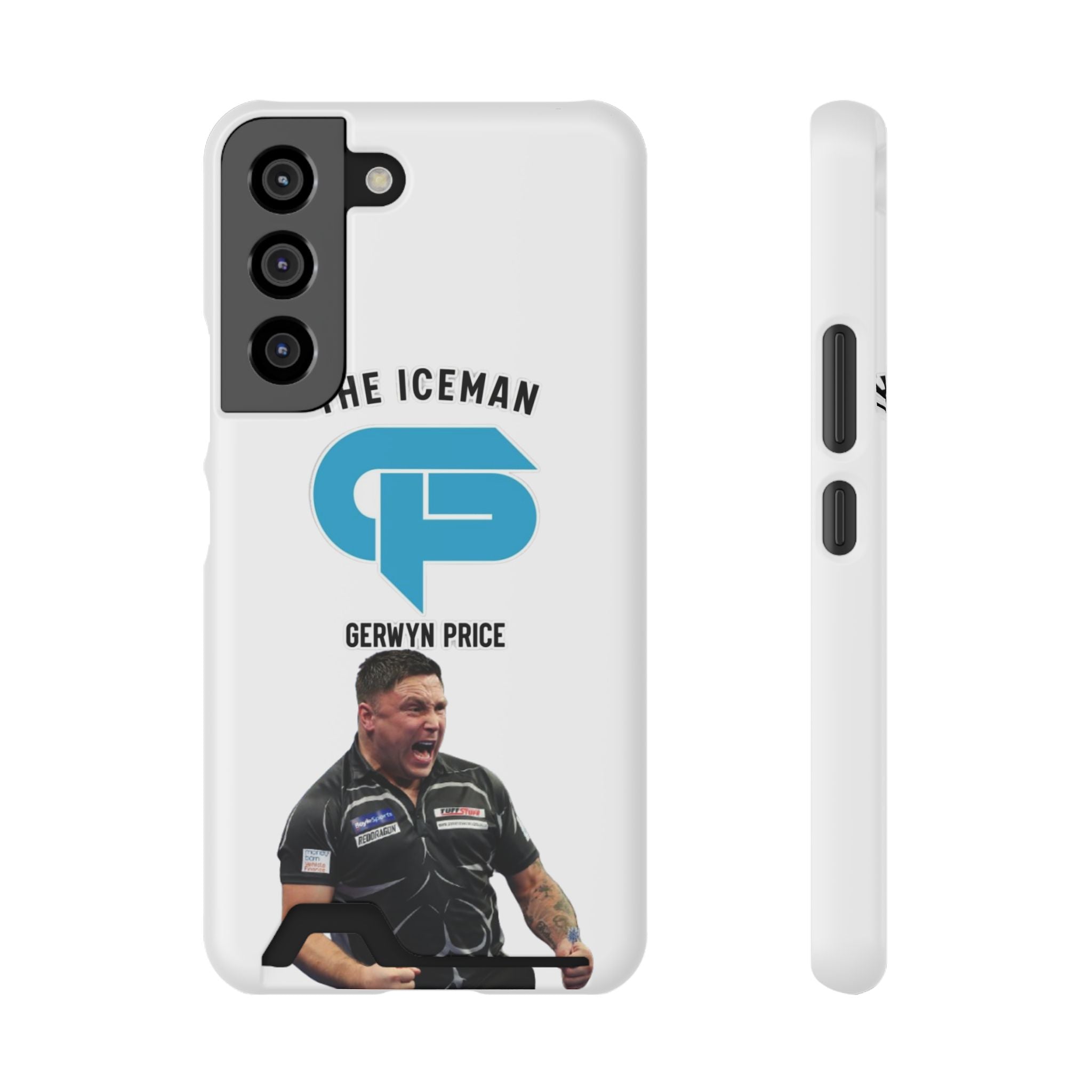 Gerwyn Price The Iceman Phone Case with Card Holder