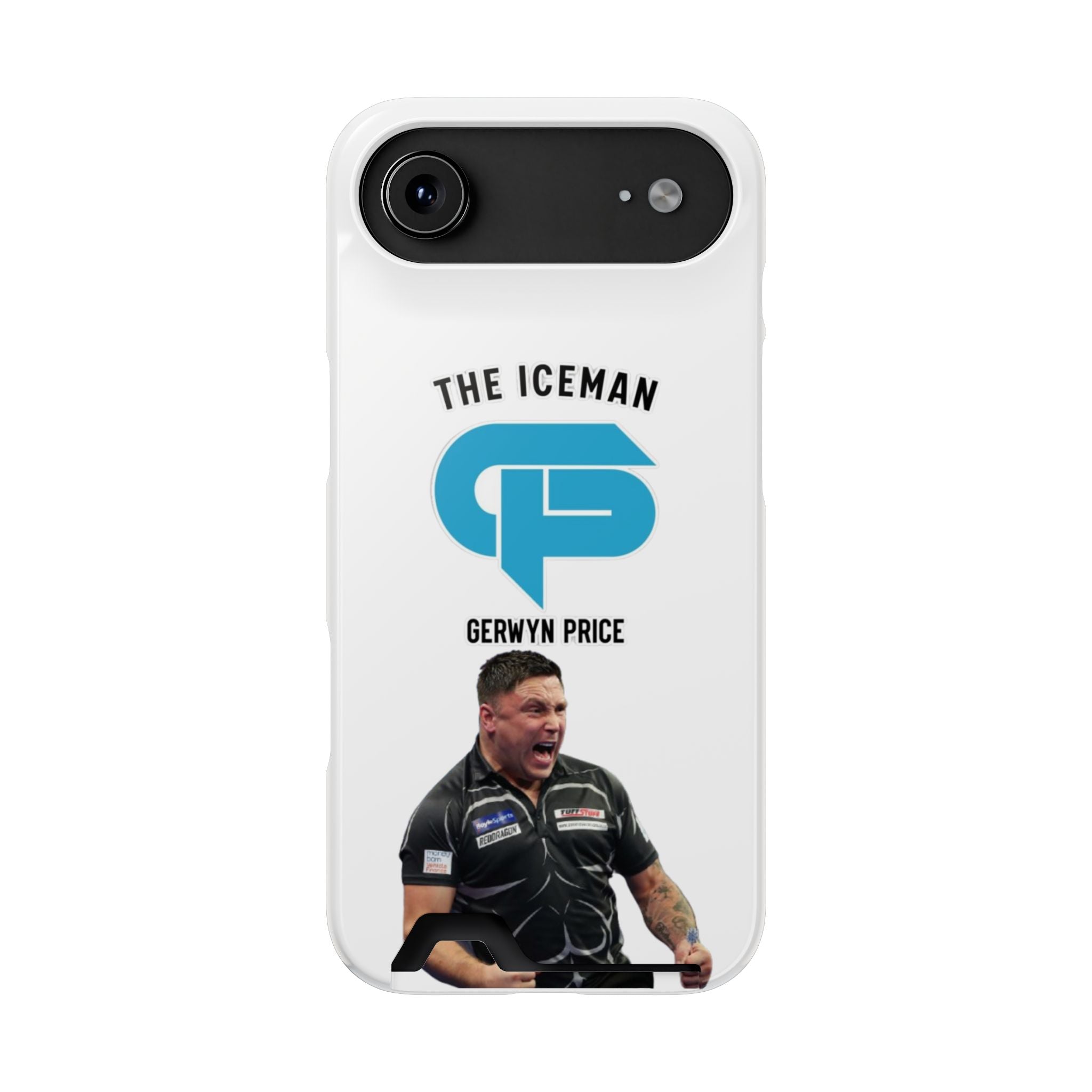 Gerwyn Price The Iceman Phone Case with Card Holder