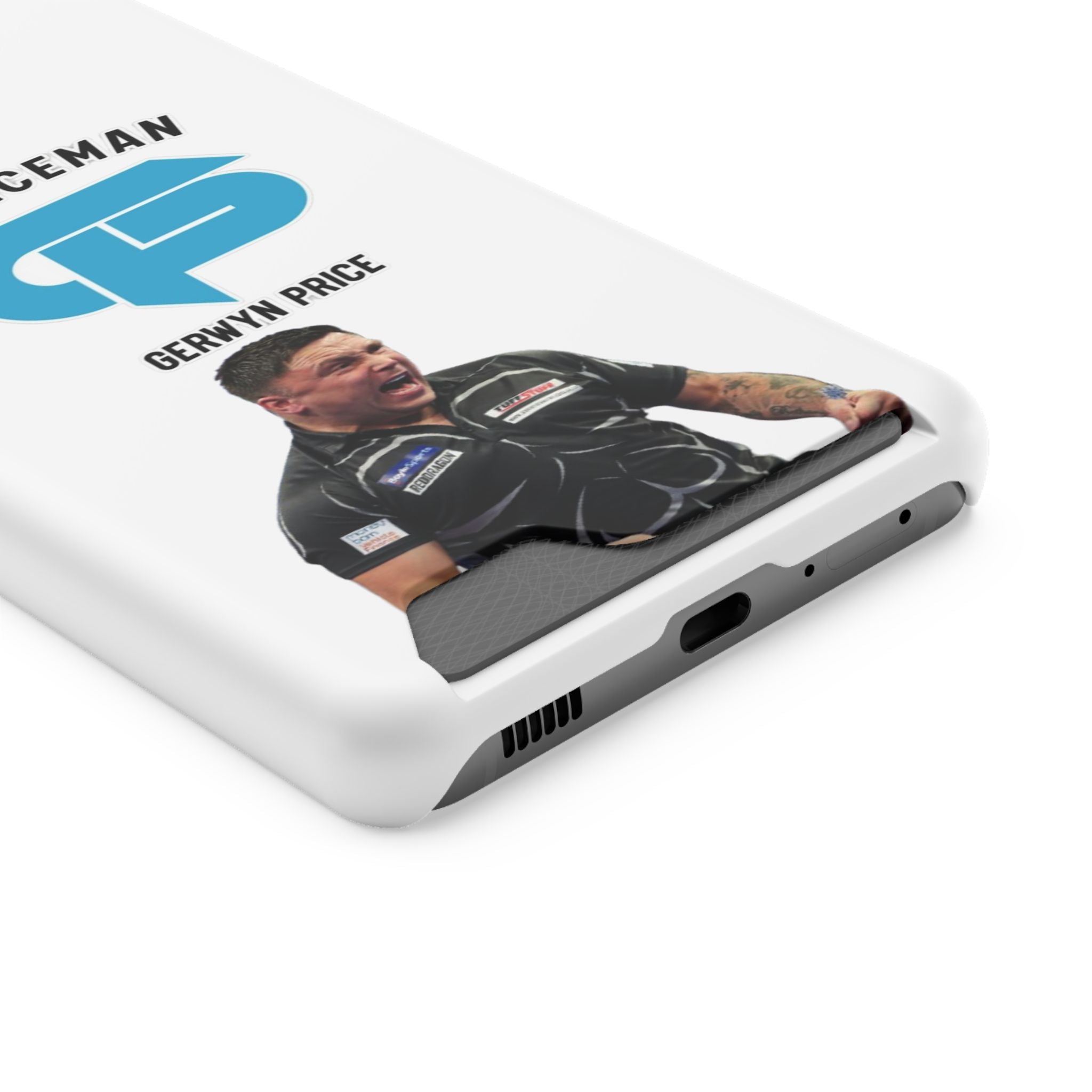 Gerwyn Price The Iceman Phone Case with Card Holder