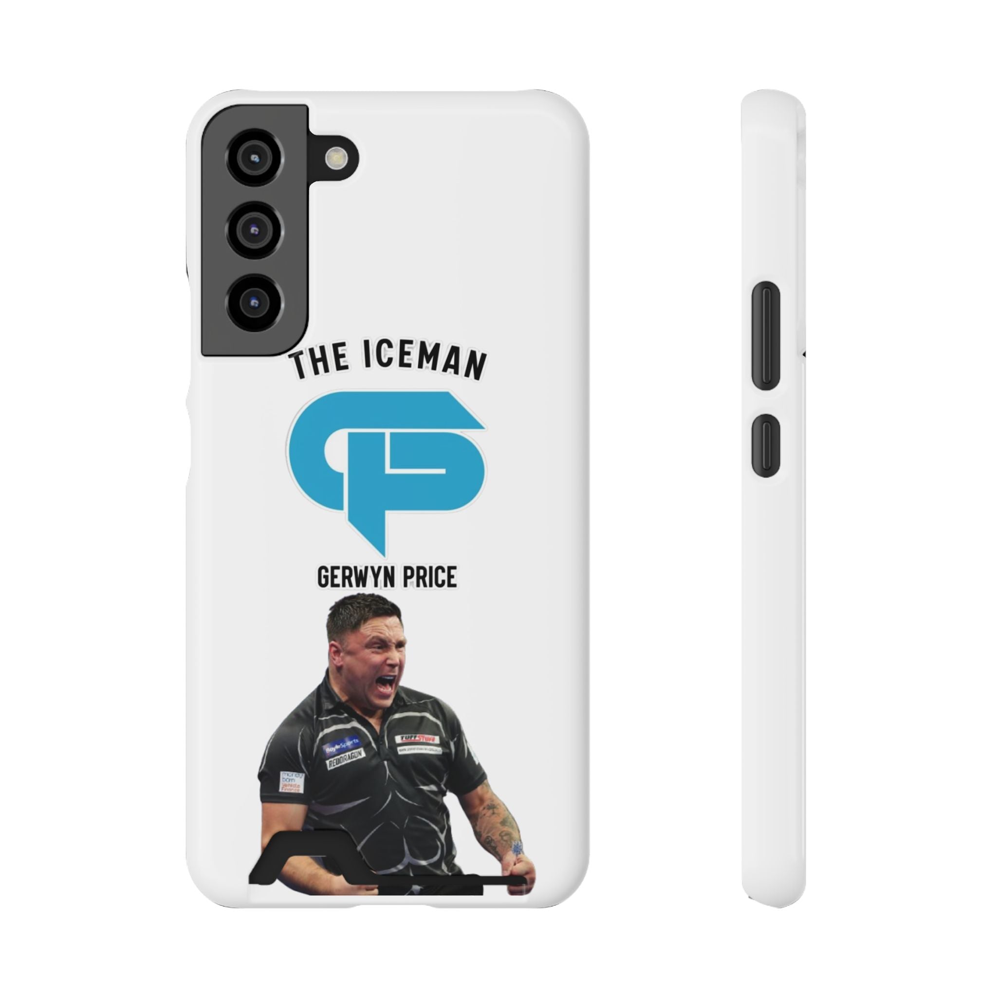Gerwyn Price The Iceman Phone Case with Card Holder