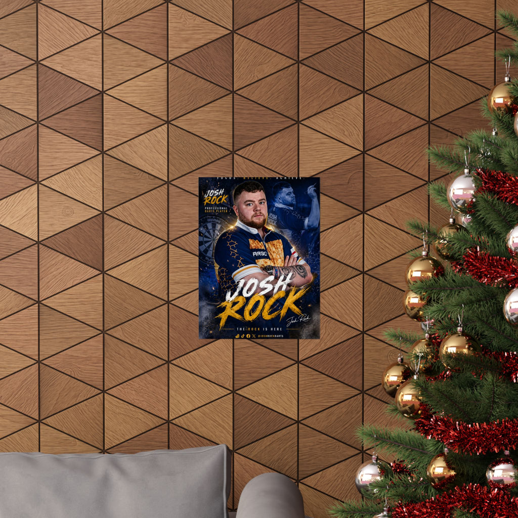 Josh Rock Matte Vertical Poster