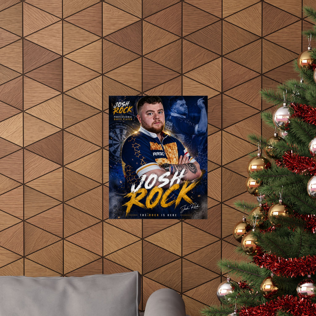 Josh Rock Matte Vertical Poster