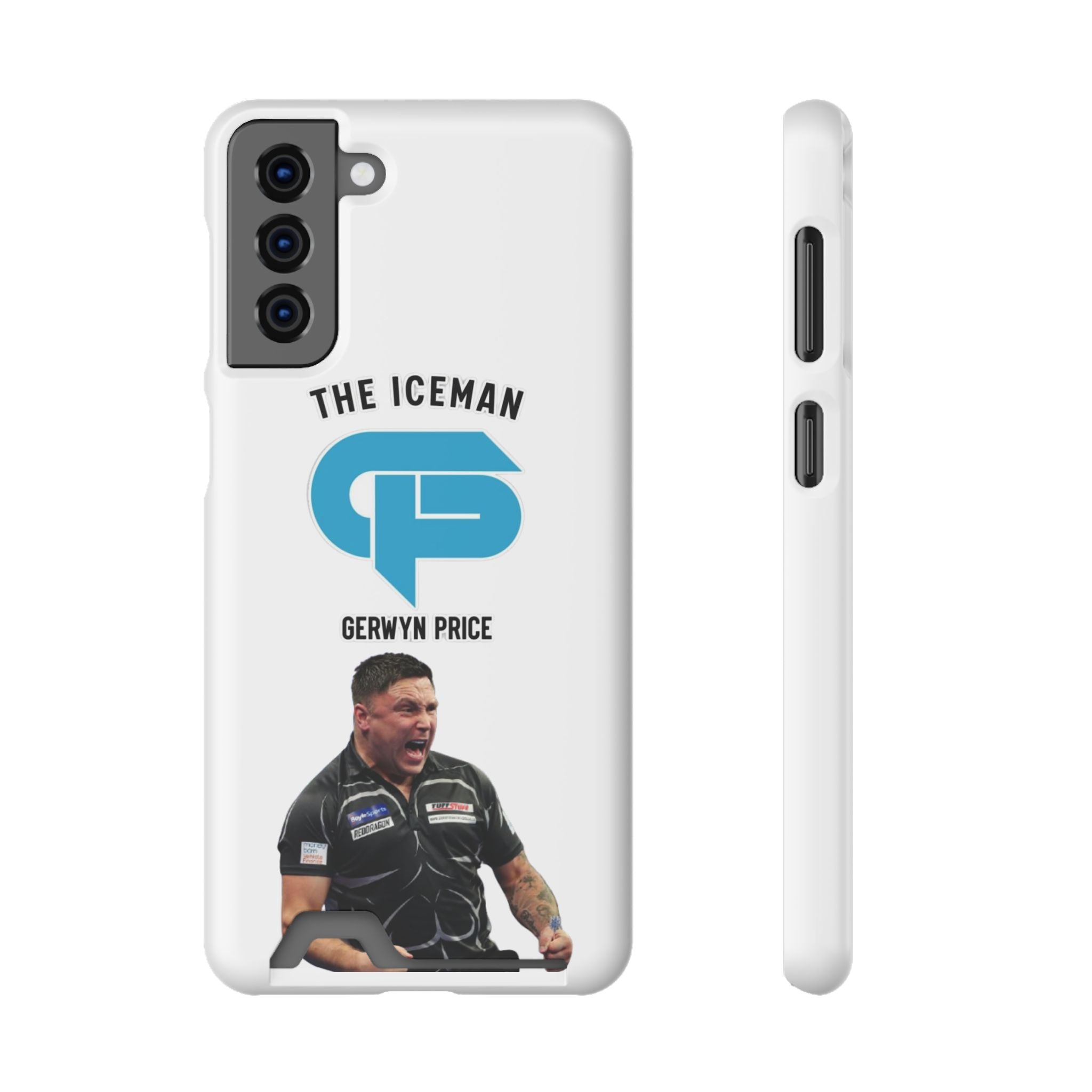 Gerwyn Price The Iceman Phone Case with Card Holder