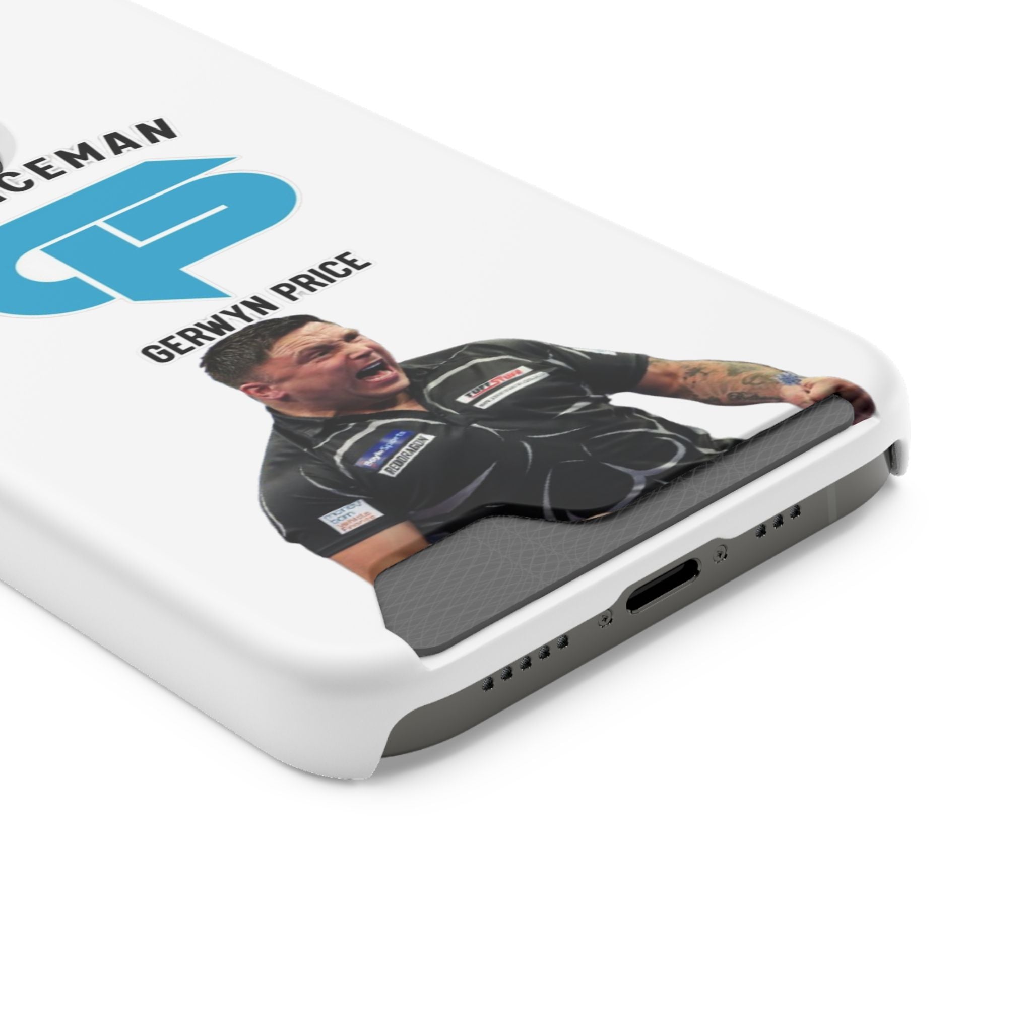 Gerwyn Price The Iceman Phone Case with Card Holder